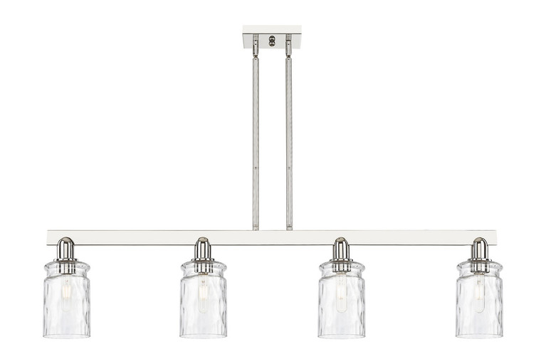 Innovations - 716-4I-PN-G352 - Four Light Island Pendant - Arcadia - Polished Nickel