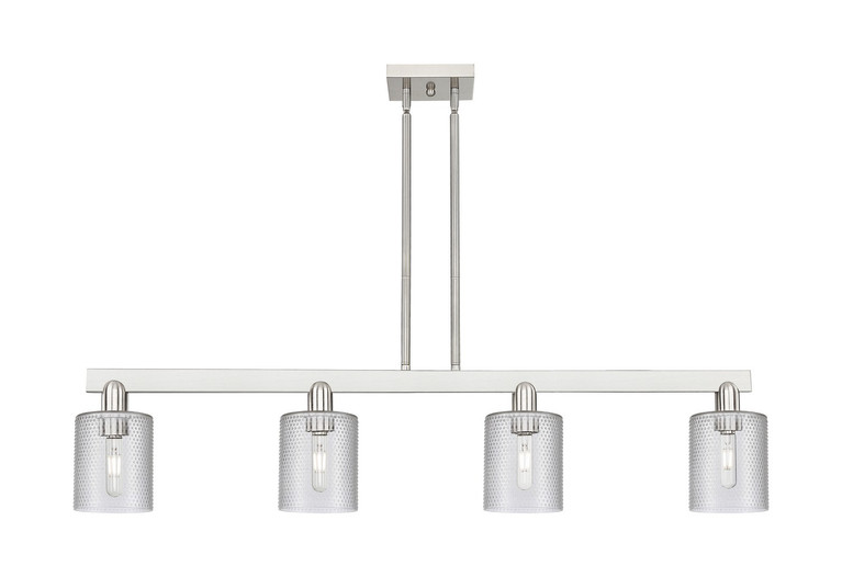 Innovations - 716-4I-SN-G112 - Four Light Island Pendant - Arcadia - Brushed Satin Nickel
