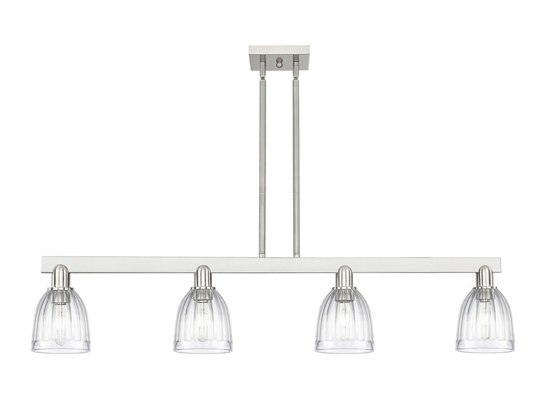 Innovations - 716-4I-SN-G442 - Four Light Island Pendant - Arcadia - Brushed Satin Nickel
