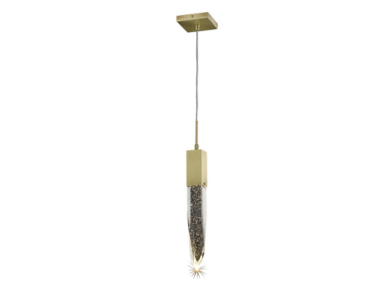 Avenue Lighting - HF1901-1-AP-BB - LED Pendant - Aspen - Brushed Brass