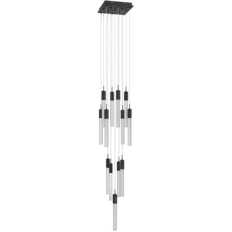 Avenue Lighting - HF1905-13-BOA-BK - LED Pendant - Boa - Black