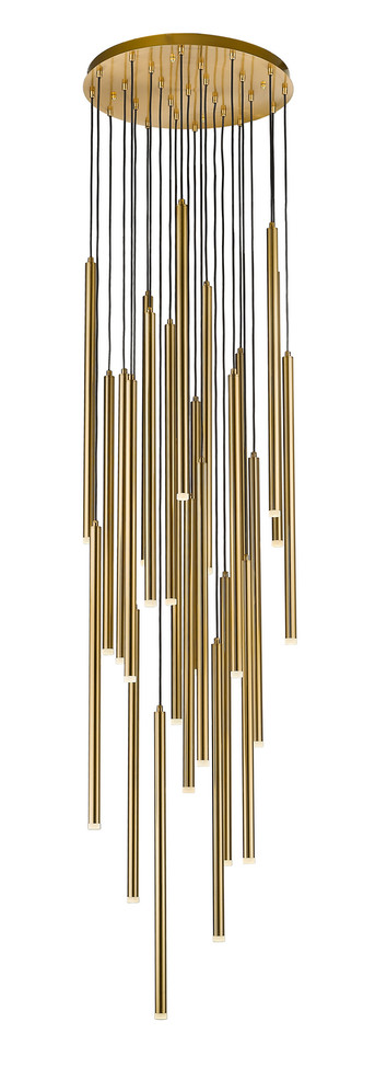 Avenue Lighting - HF2800-AB - LED Chandelier - Filmore Ave. - Aged Brass
