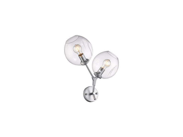 Avenue Lighting - HF8082-CH - Two Light Wall Sconce - Fairfax Ave. - Brushed Brass