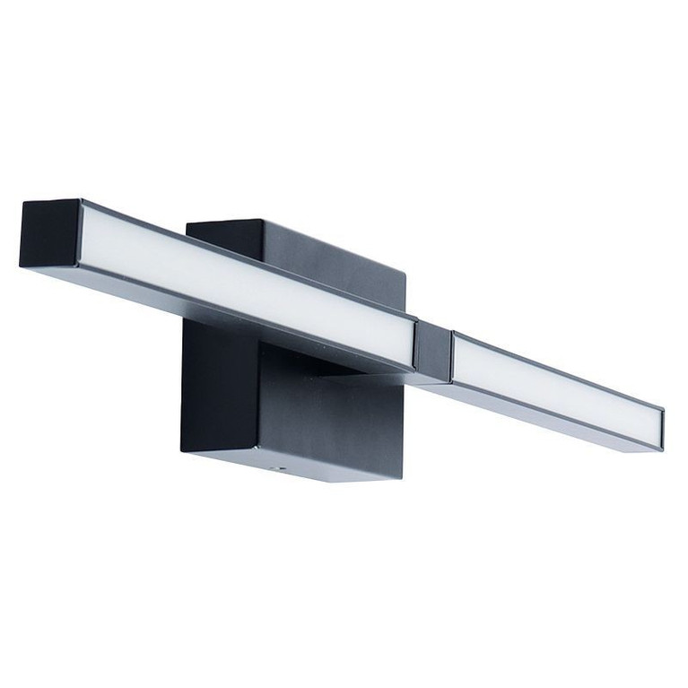 Westgate - LVS-24-MCT5-BK - Rotatable Slim Vanity - Matt Black