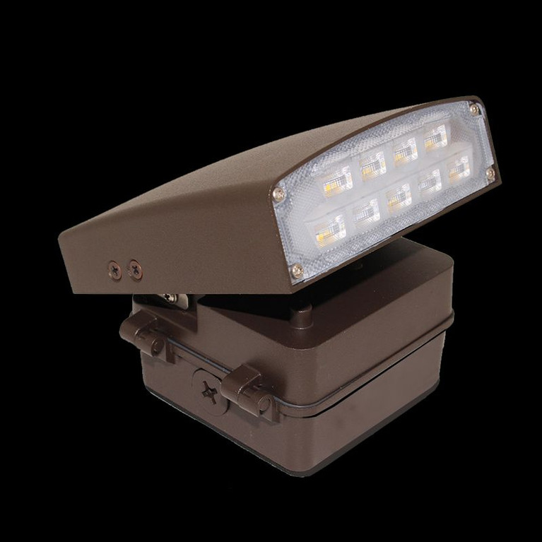 Westgate - LWA-12NW - LED Adjustable Cutoff Wall Pack - Dark Bronze