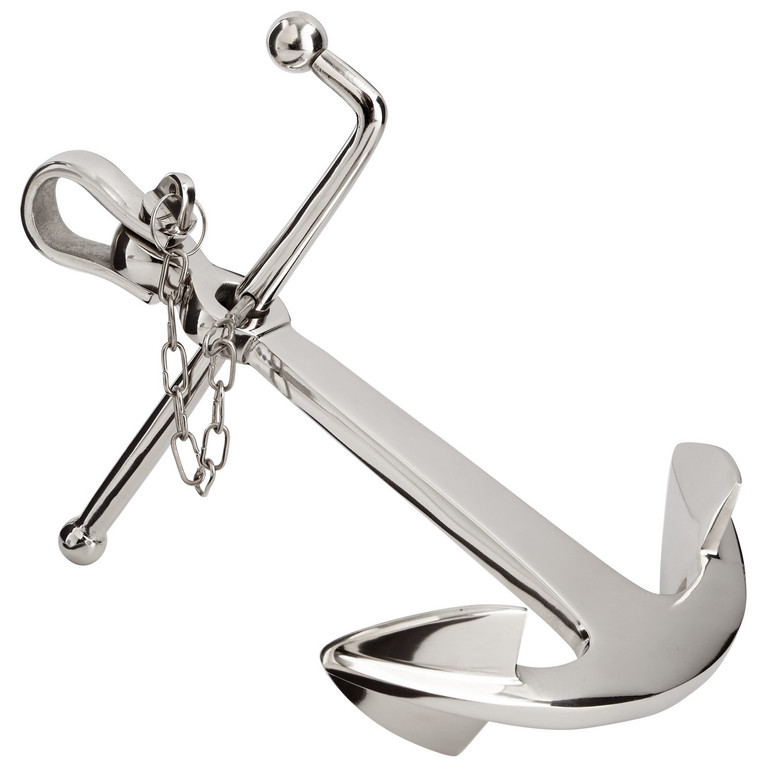 Cyan - 07032 - Sculpture - Anchor Aweigh - Nickel
