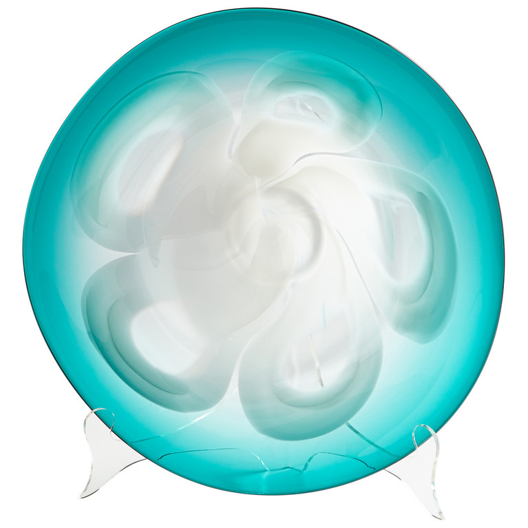 Cyan - 07257 - Plate - San Marco - Blue