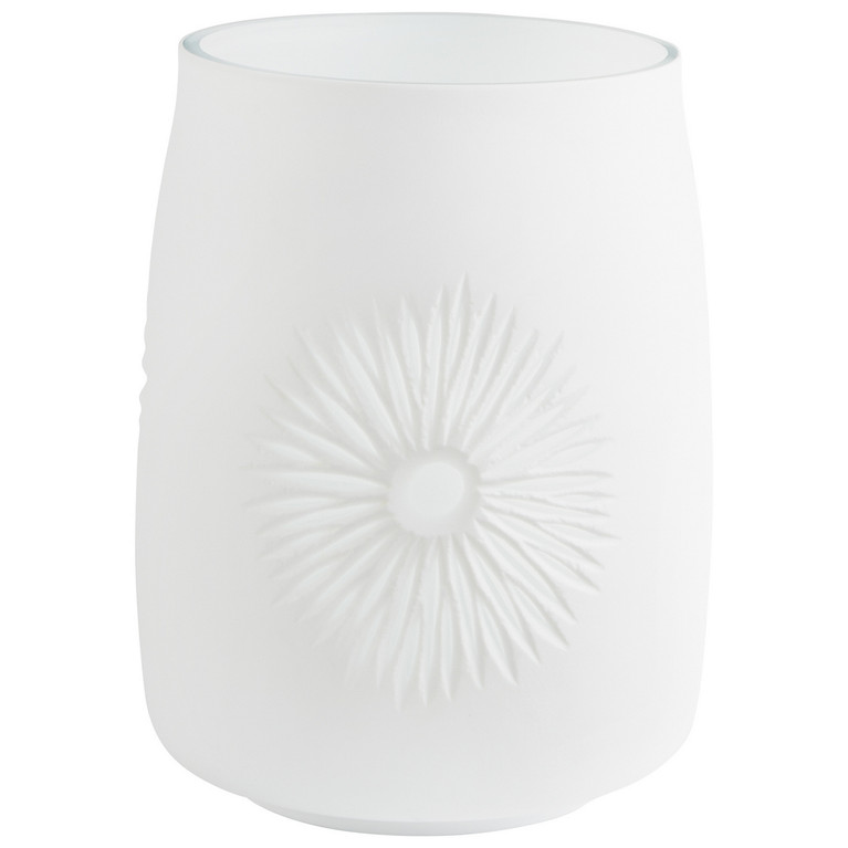 Cyan - 07783 - Vase - Vika - White