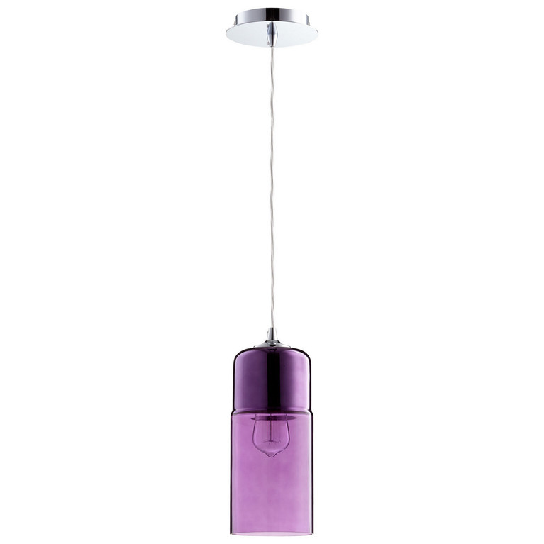 Cyan - 08549 - One Light Pendant - Chrome