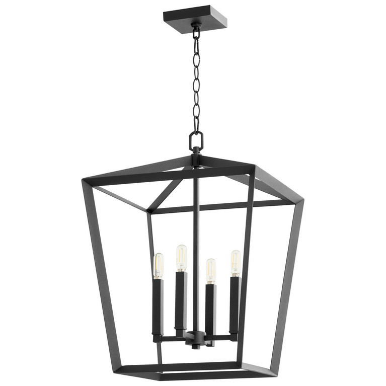 Cyan - 10375 - Four Light Chandelier - Noir