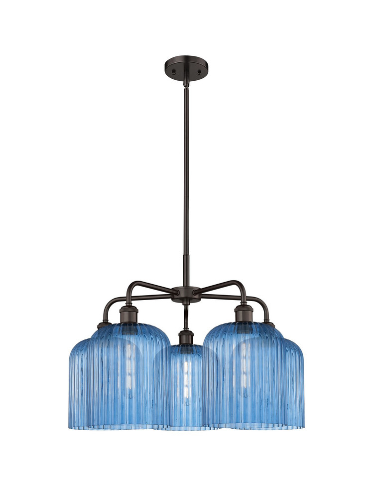 Innovations - 516-5CR-OB-G559-8BL - Five Light Chandelier - Ballston - Oil Rubbed Bronze