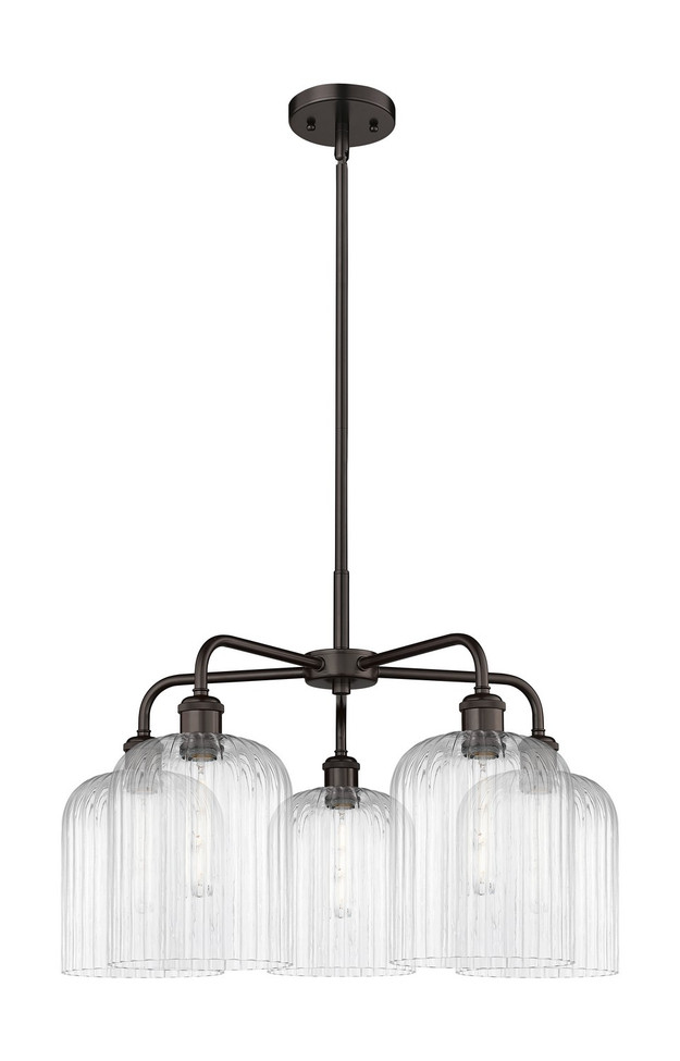 Innovations - 516-5CR-OB-G559-8CL - Five Light Chandelier - Ballston - Oil Rubbed Bronze