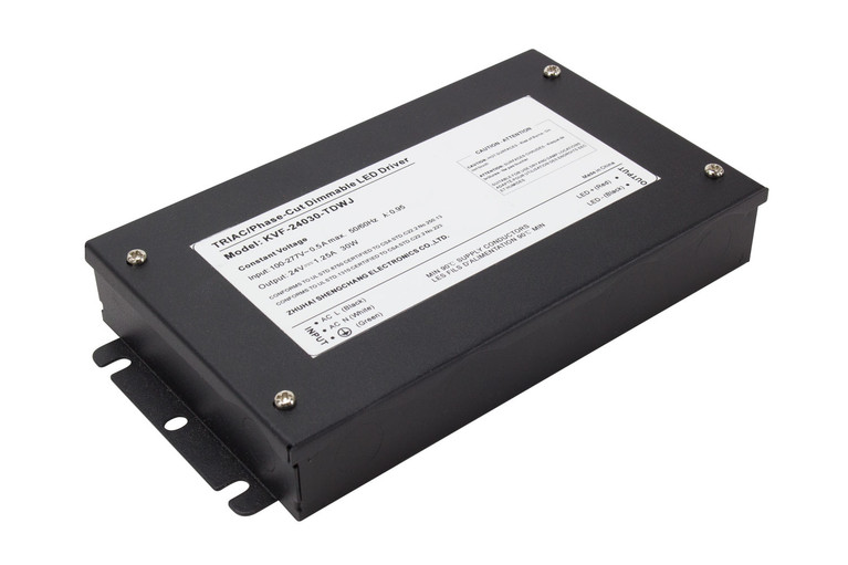 American Lighting - ADPT-DRJ-30-12 - Constant Voltage Driver w/Junction - Adaptive - Black