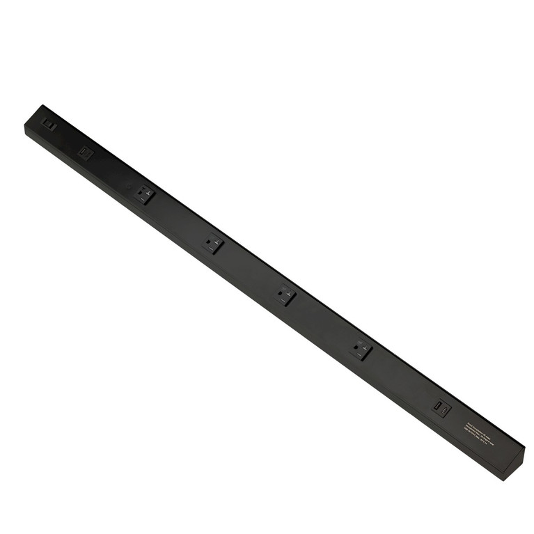 American Lighting - ATOM-120V-40-BK - Power Strip - Power Strip - Black