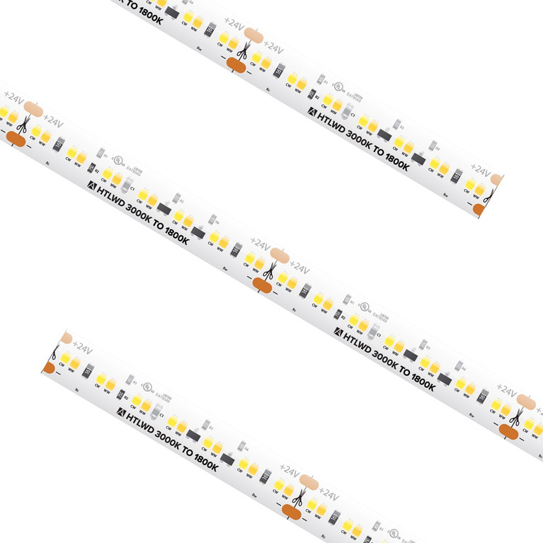 American Lighting - HTLWD-3018-16 - High Output High Density Warm to Dim Tape Light - High Output - White