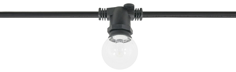 American Lighting - LS-C-12-BK - 330' String - Light String - Black