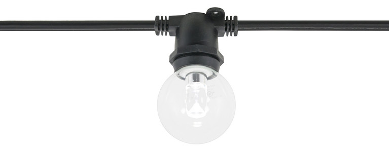 American Lighting - LS-I-15-BK - 330' String - Light String - Black