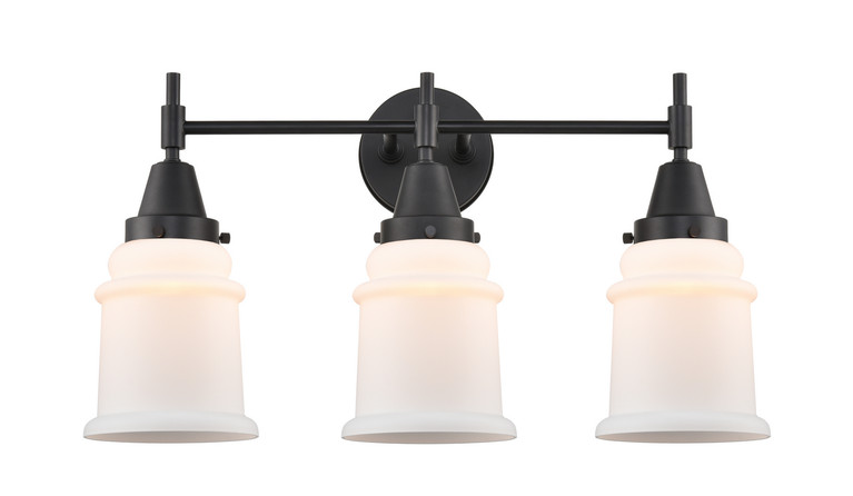 manufacturer_finish:Matte Black|manufacturer_glass:Cased Matte White Large Canton|light_output:220.00lm|color_temperature:2200K|cri:99