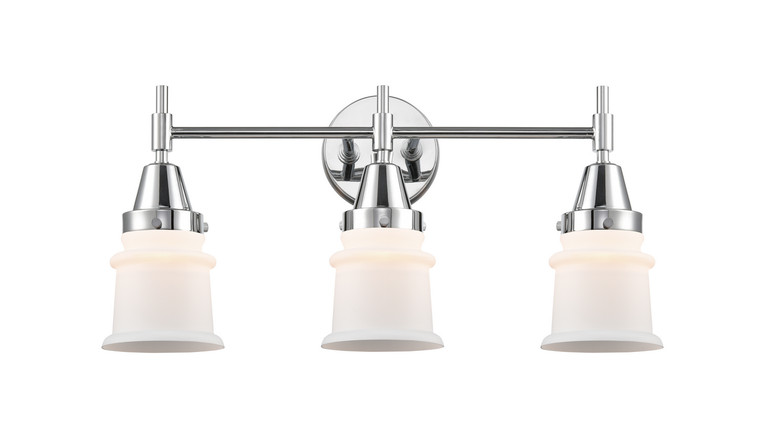 manufacturer_finish:Polished Chrome|manufacturer_glass:Cased Matte White Small Canton|light_output:220.00lm|color_temperature:2200K|cri:99