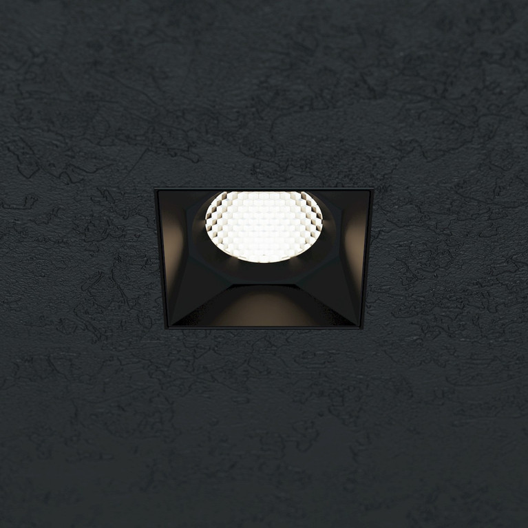 American Lighting - RHYM-DL3Q-15-36-THNC-5CCT-BK - Downlight Deep Baffle - Rhyme - Black