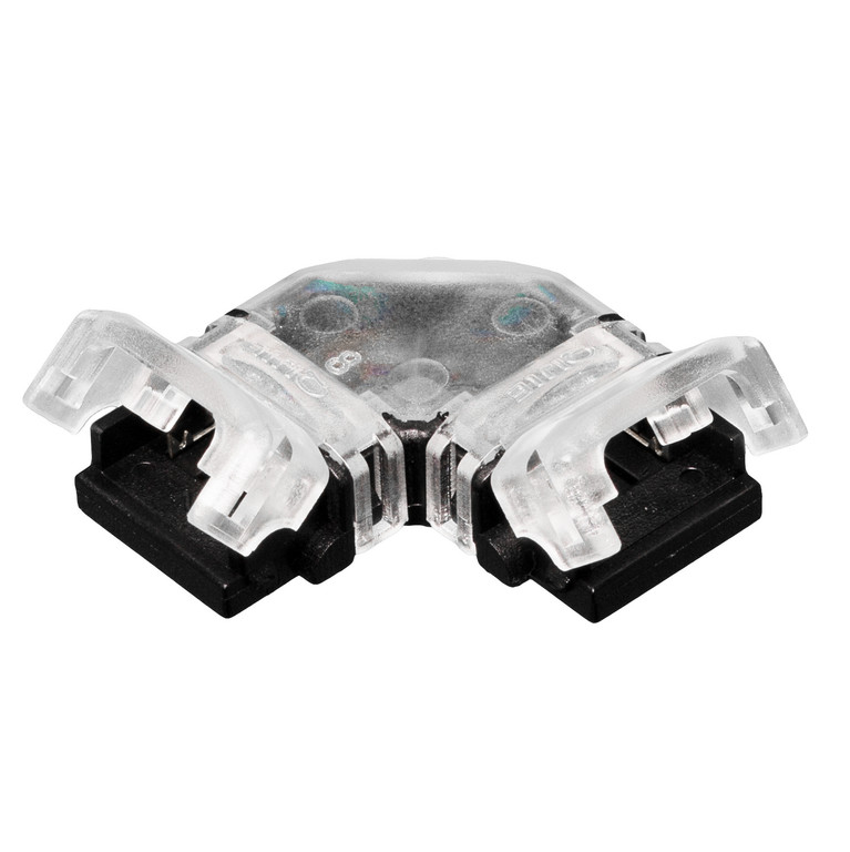 American Lighting - TL-2SPL-L-HD - Heavy Duty Snap L Connector - Tape Light Accessories - White/Clear