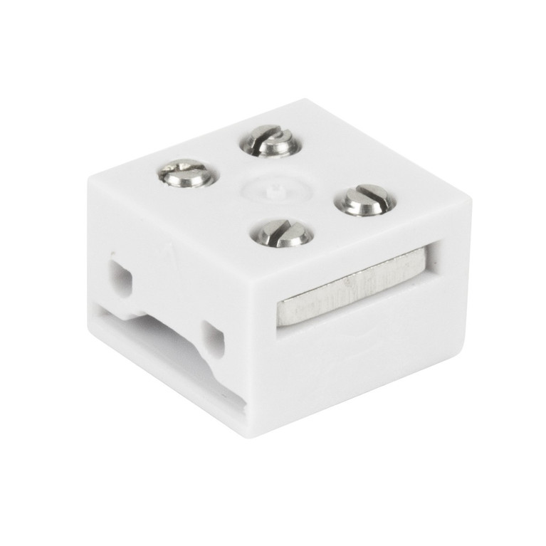 American Lighting - TL-BLKS - Connector Block For Ip54 Tape - Tape Light Accessories - White