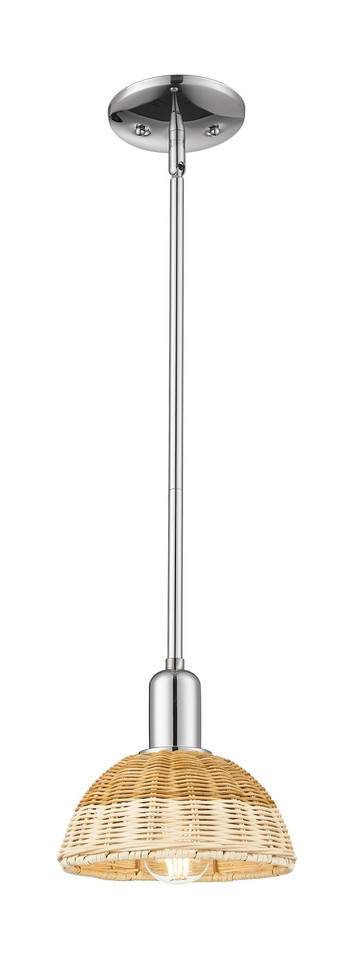 Innovations - 716-1S-PC-NBD2-75-NAT - One Light Mini Pendant - Arcadia - Polished Chrome