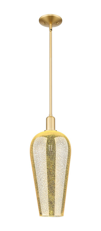 Innovations - 716-1S-SG-G456-8ME - One Light Mini Pendant - Arcadia - Satin Gold