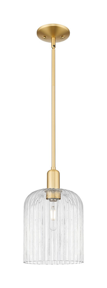 Innovations - 716-1S-SG-G559-8CL - One Light Mini Pendant - Arcadia - Satin Gold