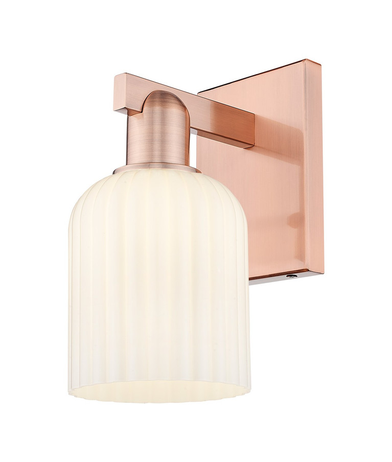 Innovations - 716-1W-AC-G559-5GWH - One Light Wall Sconce - Arcadia - Antique Copper