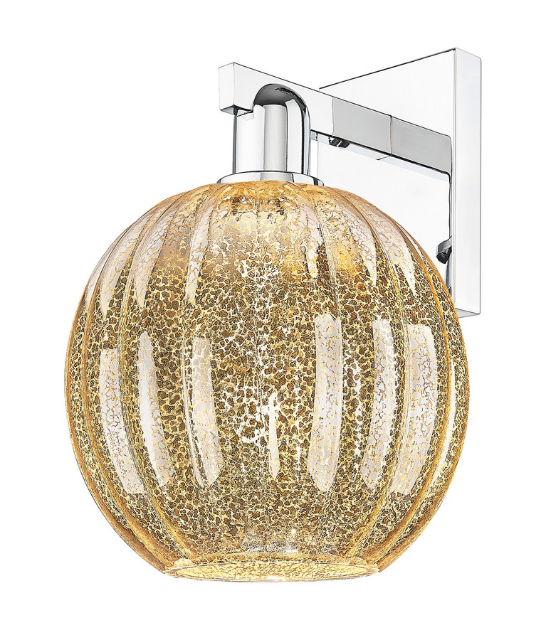 Innovations - 716-1W-PC-G458-7ME - One Light Wall Sconce - Arcadia - Polished Chrome