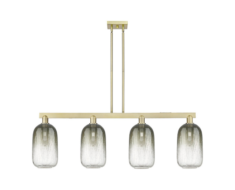 Innovations - 716-4I-AB-G482-7SL - Four Light Island Pendant - Arcadia - Antique Brass