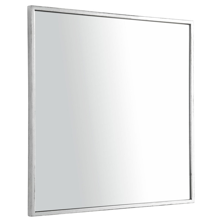 Cyan - 11458 - Mirror - Silver Leaf