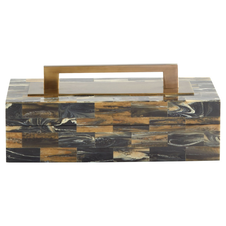 Cyan - 11534 - Box - Cairo - Antique Brass