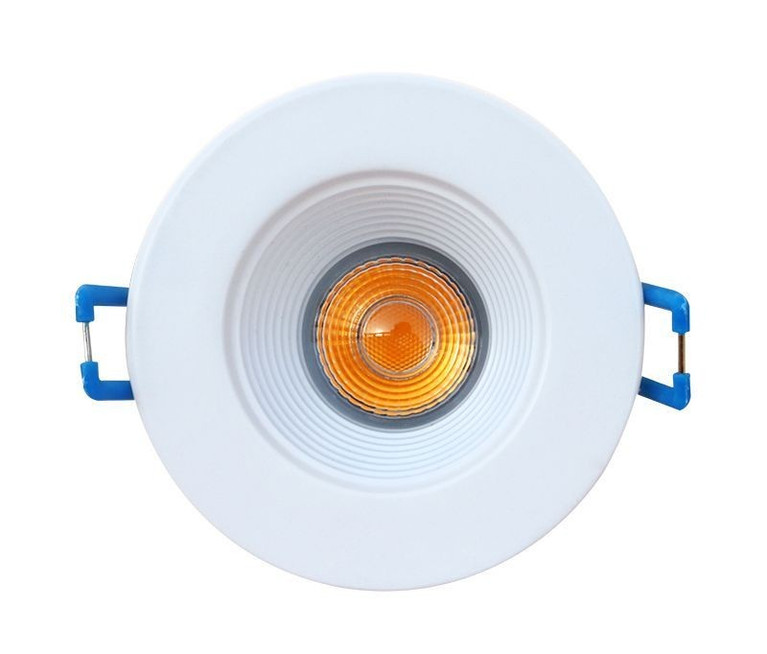 Westgate - RDL2S-BF-MCT-WH - LED Recessed Baffle Light W/ External J-Box - White