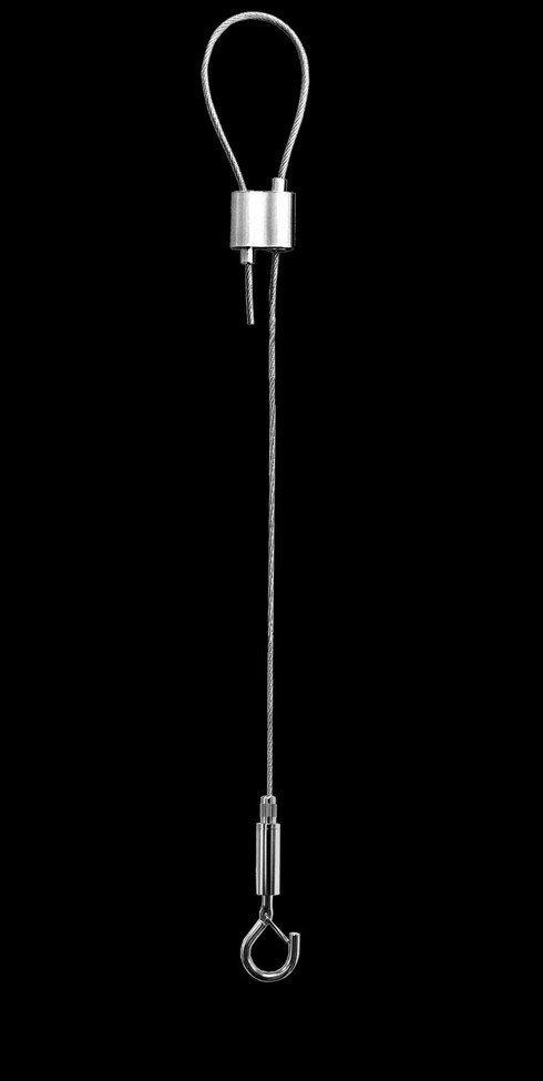 Westgate - SCL-GS210 - Single Suspension Cable With Heavy Duty Hook - White