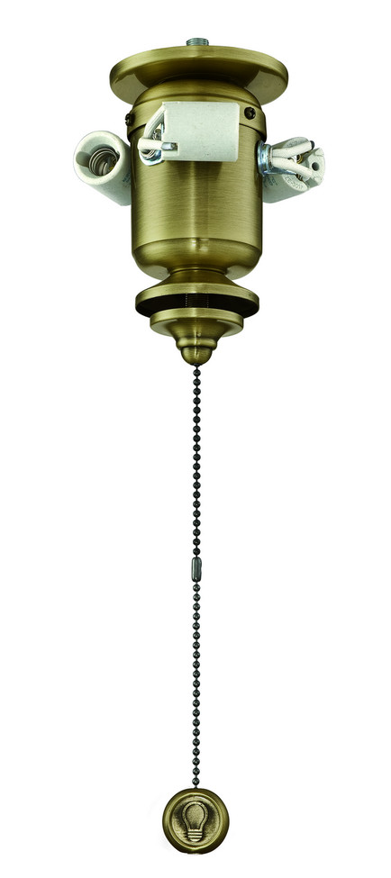 Fanimation - F5AB - Three Light Bowl Fitter - Fitters - Antique Brass