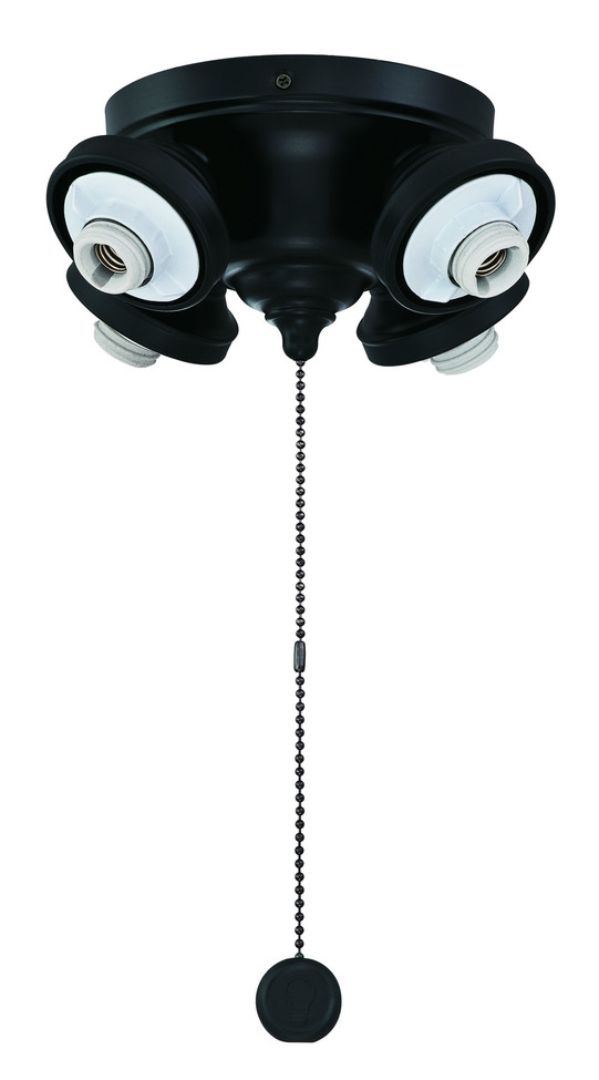 Fanimation - F8BL - Four Light Fitter - Fitters - Black