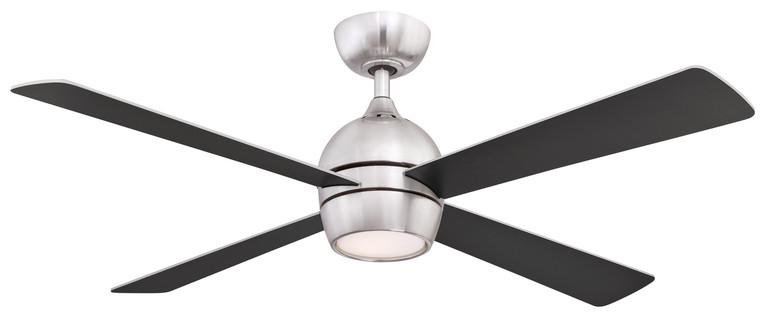 Fanimation - FP7652BN - 52 Ceiling Fan - Kwad 52 - Brushed Nickel
