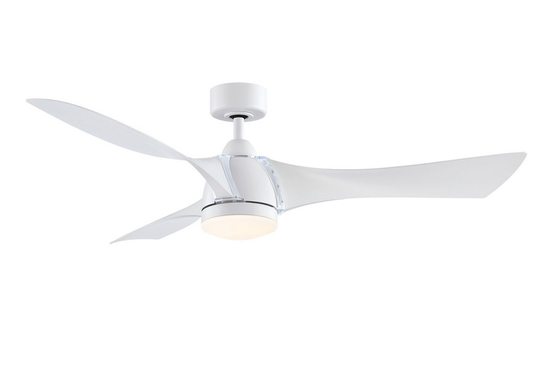 Fanimation - FPD6858MW - 56Ceiling Fan - Klear - Matte White