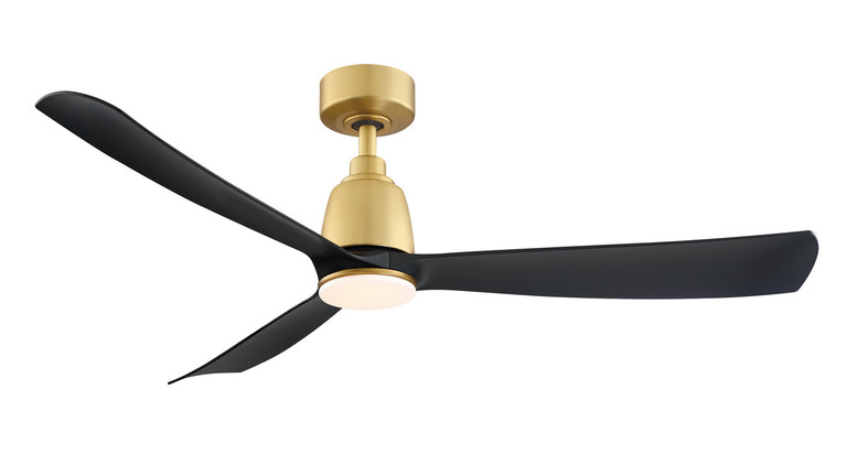 Fanimation - FPD8534BSBL - 52 Ceiling Fan - Kute 52 - Brushed Satin Brass