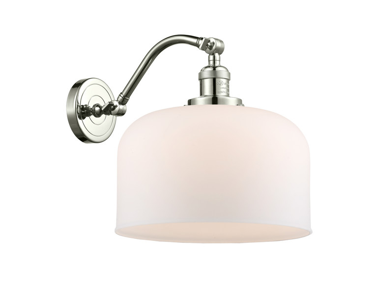manufacturer_finish:Polished Nickel|manufacturer_glass:Matte White|light_output:220.00lm|color_temperature:2200K|cri:99