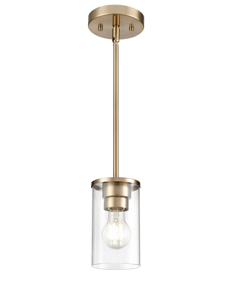 Millennium - 2711-MG - One Light Pendant - Verlana - Modern Gold