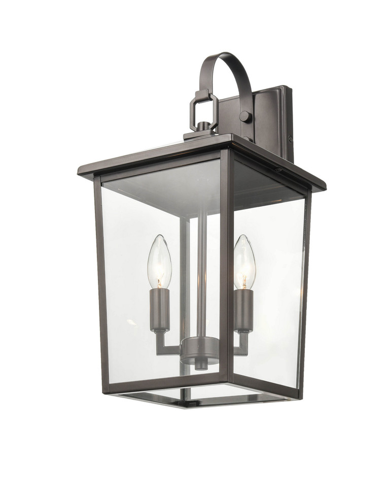 Millennium - 2972-PBZ - Two Light Outdoor Hanging Lantern - Fetterton - Powder Coated Bronze
