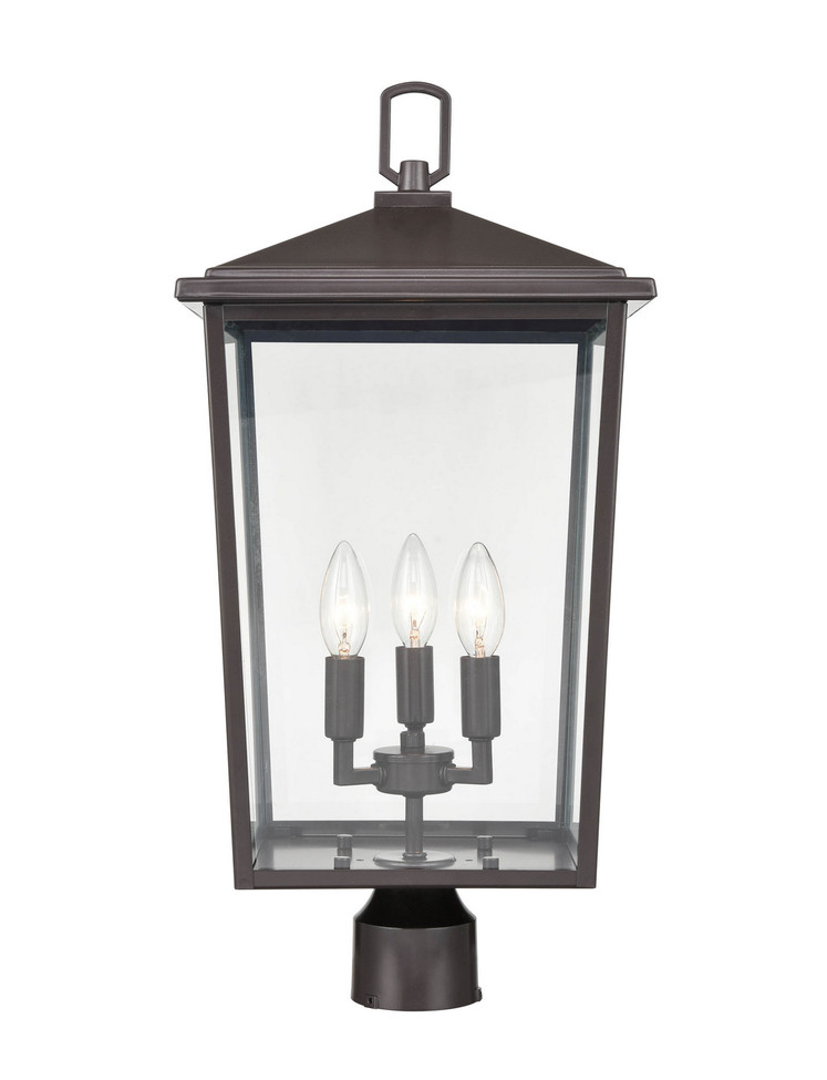 Millennium - 2983-PBZ - Three Light Outdoor Post Lantern - Fetterton - Powder Coated Bronze