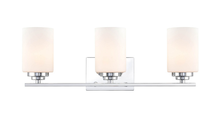 Millennium - 3183-CH - Three Light Vanity - Durham - Chrome