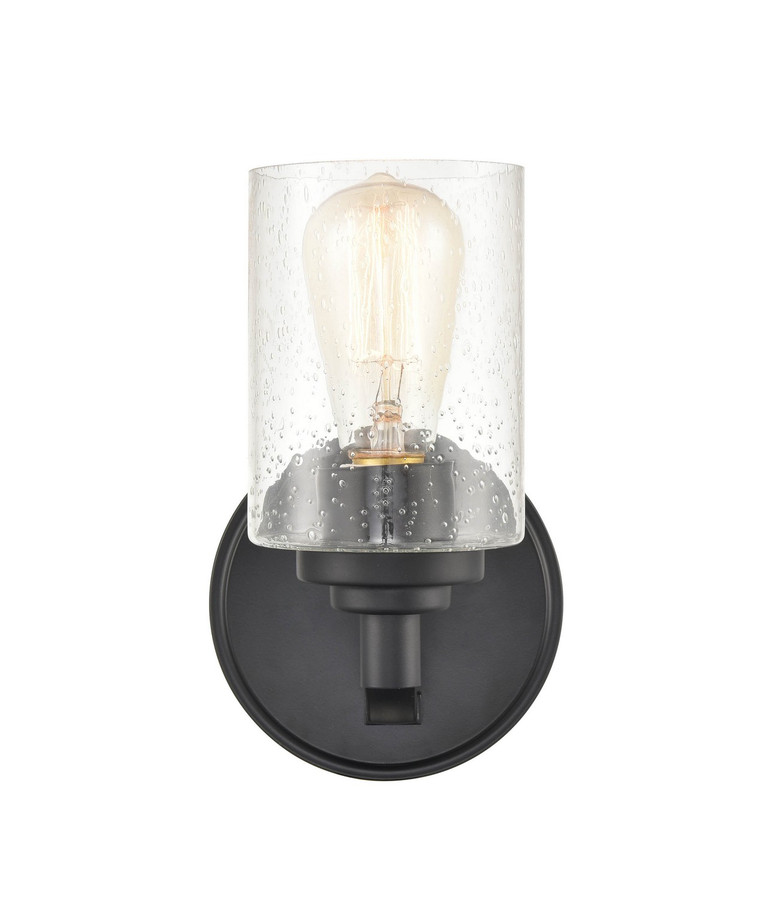 Millennium - 3681-MB - One Light Wall Sconce - Moven - Matte Black