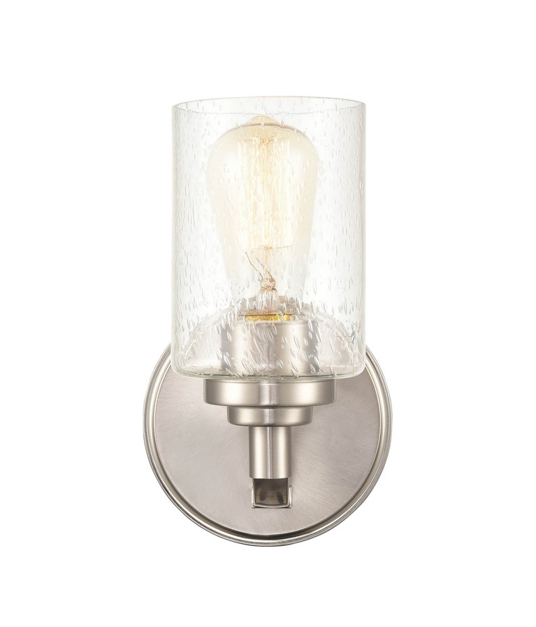 Millennium - 3681-SN - One Light Wall Sconce - Moven - Satin Nickel