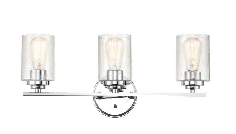 Millennium - 3683-CH - Three Light Vanity - Moven - Chrome