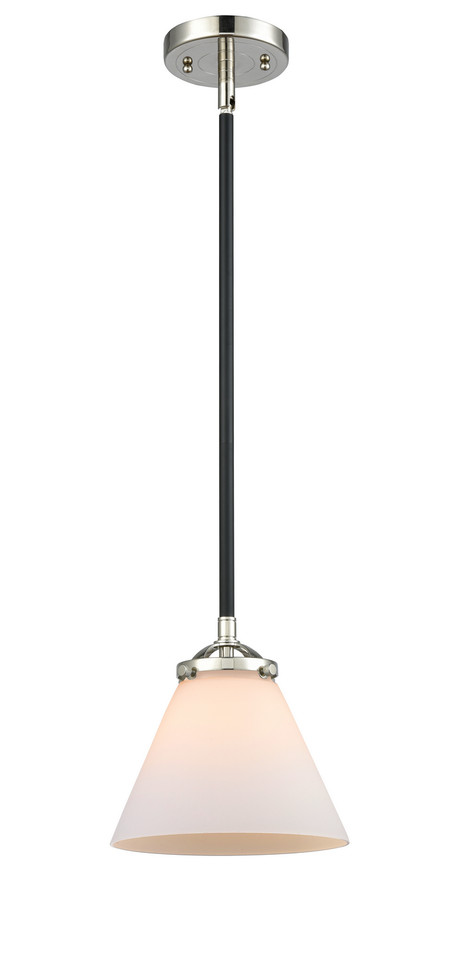 manufacturer_finish:Black Polished Nickel|manufacturer_glass:Matte White|light_output:220.00lm|color_temperature:2200K|cri:99